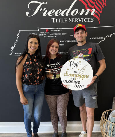 Closing Day! Closing Day!